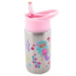 Stephen Joseph Stainless Steel Water Bottle Flip Top Lid - Image 5