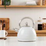 Brabantia Relax+ Stainless Steel Whistling Kettle 2.5L White - Image 2