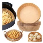 Creative Cooking Airfryer Liners Round Set of 50 - Image 3