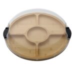 Farberware Build-a-Board Bamboo Lazy Susan 35cm - Image 4