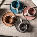 Nicolson Russell Marrakesh Pink Mug and Side Plate 260ml - Image 2